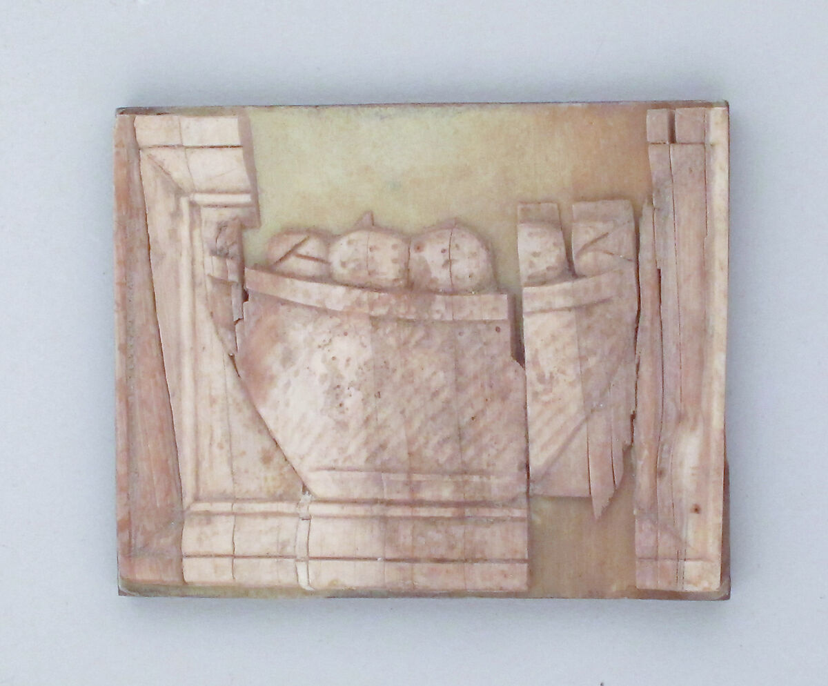 Relief from casket, Ivory, Roman 