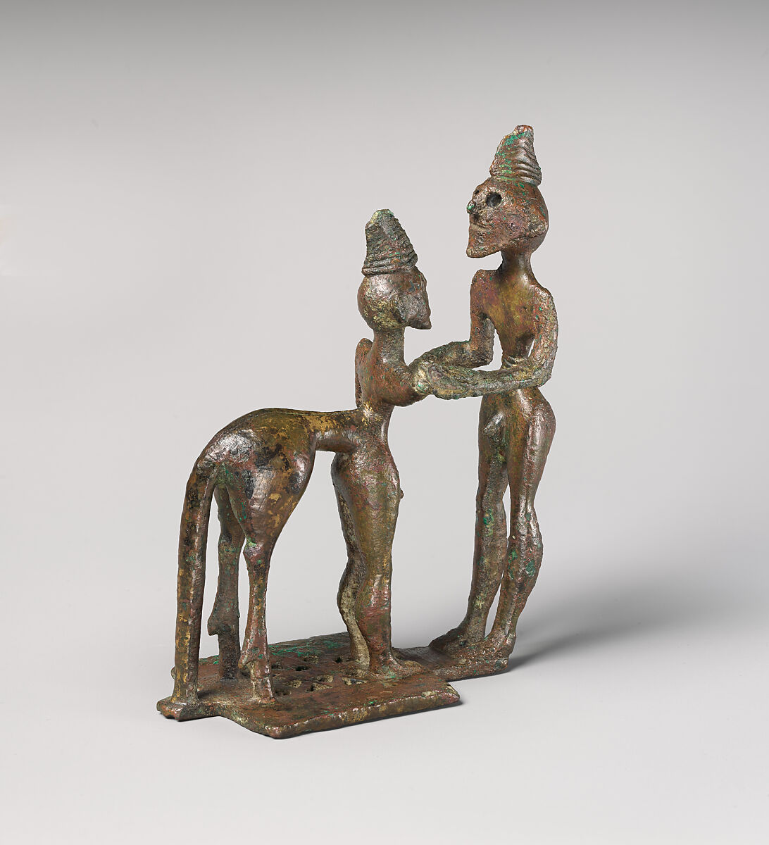 Bronze man and centaur, Bronze, Greek
