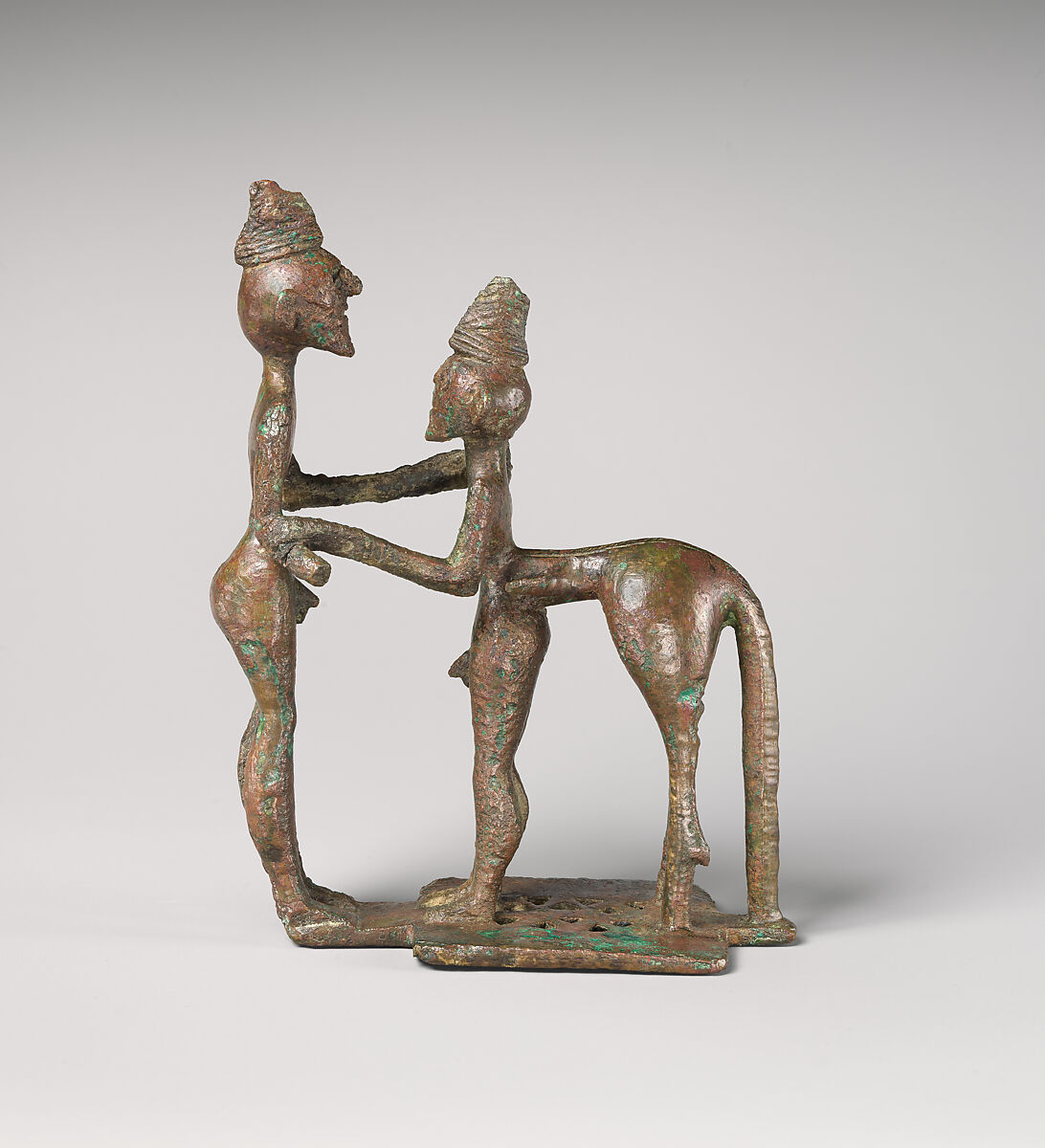 Bronze man and centaur, Bronze, Greek