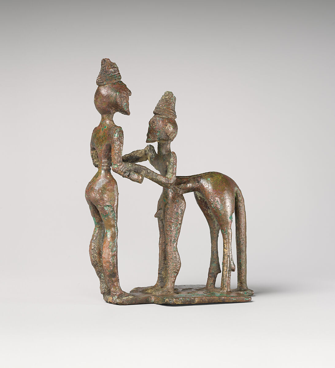 Bronze man and centaur, Bronze, Greek