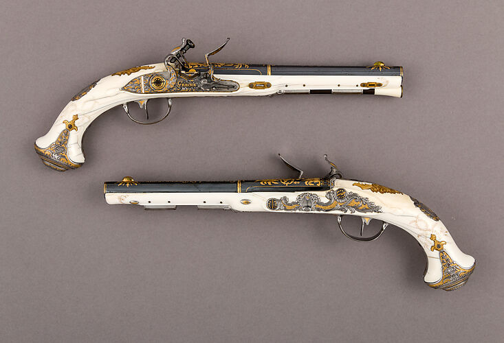 Pair of Flintlock Pistols of Empress Catherine the Great (1729–1796)