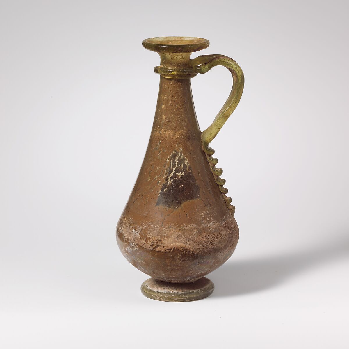 Glass jug, Glass, Roman 