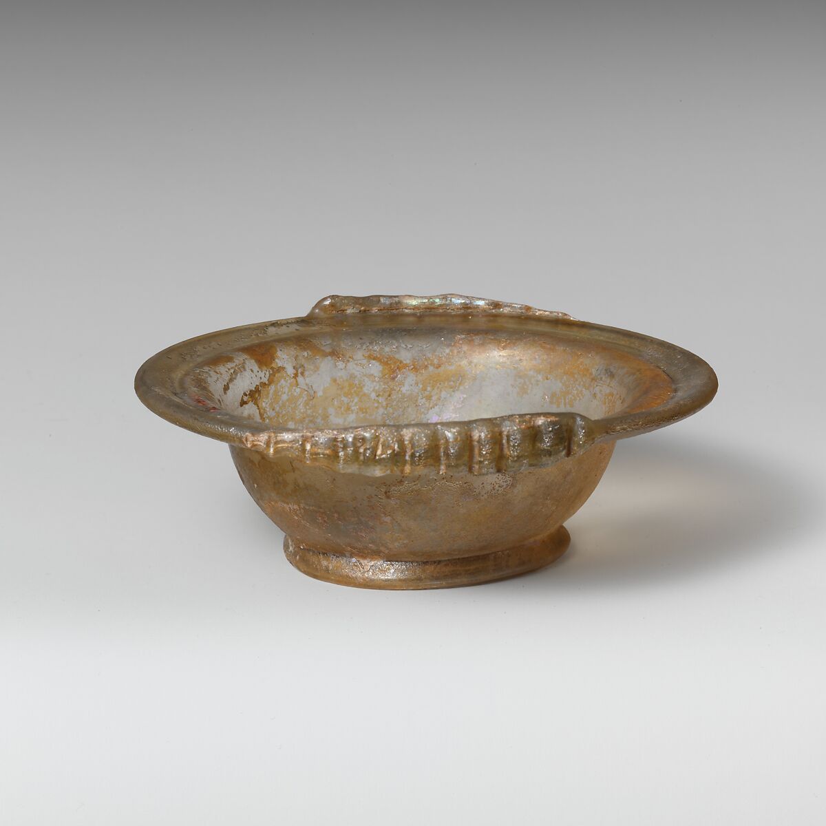 Glass bowl, Glass, Roman 