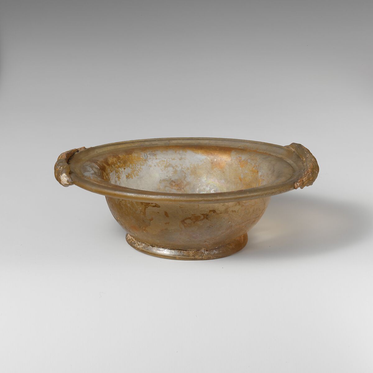 Glass bowl, Glass, Roman