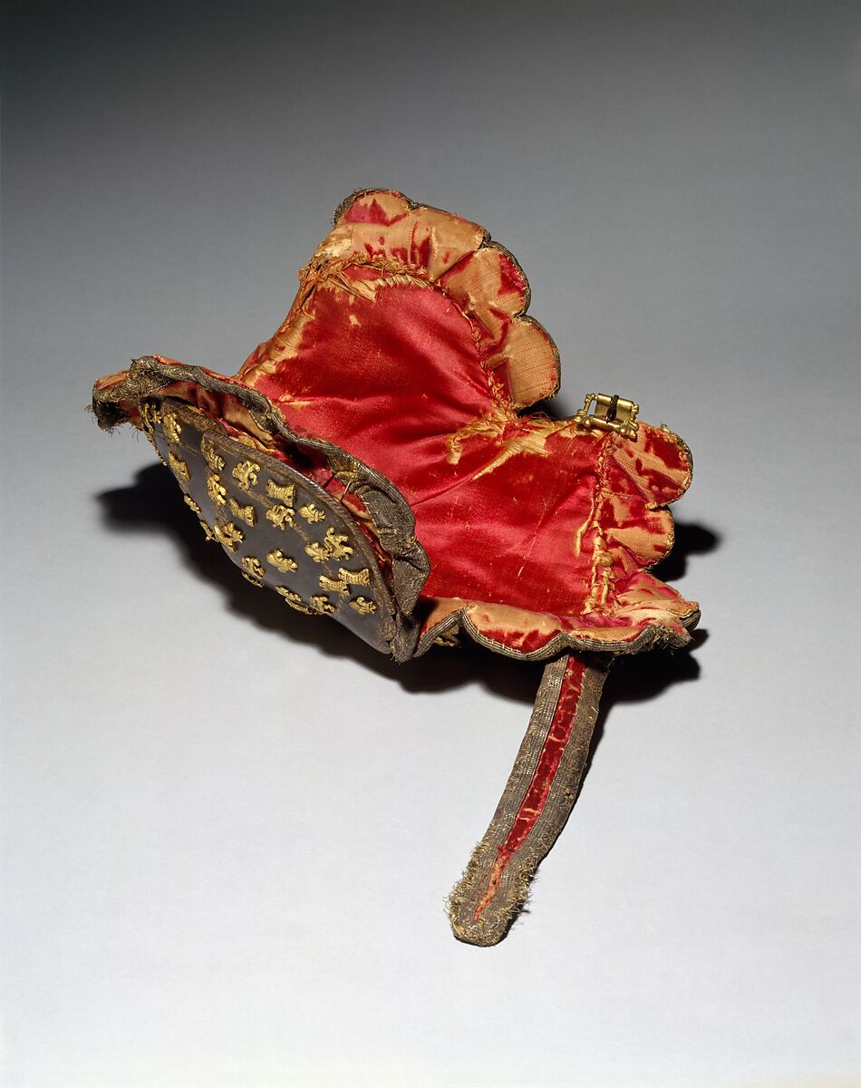 Armor of Infante Luis, Prince of Asturias (1707–1724), Signature probably refers to Jean Drouart (French, Paris, died before October 1715), Steel, gold, brass, silk, cotton, metallic yarn, paper, French, Paris
