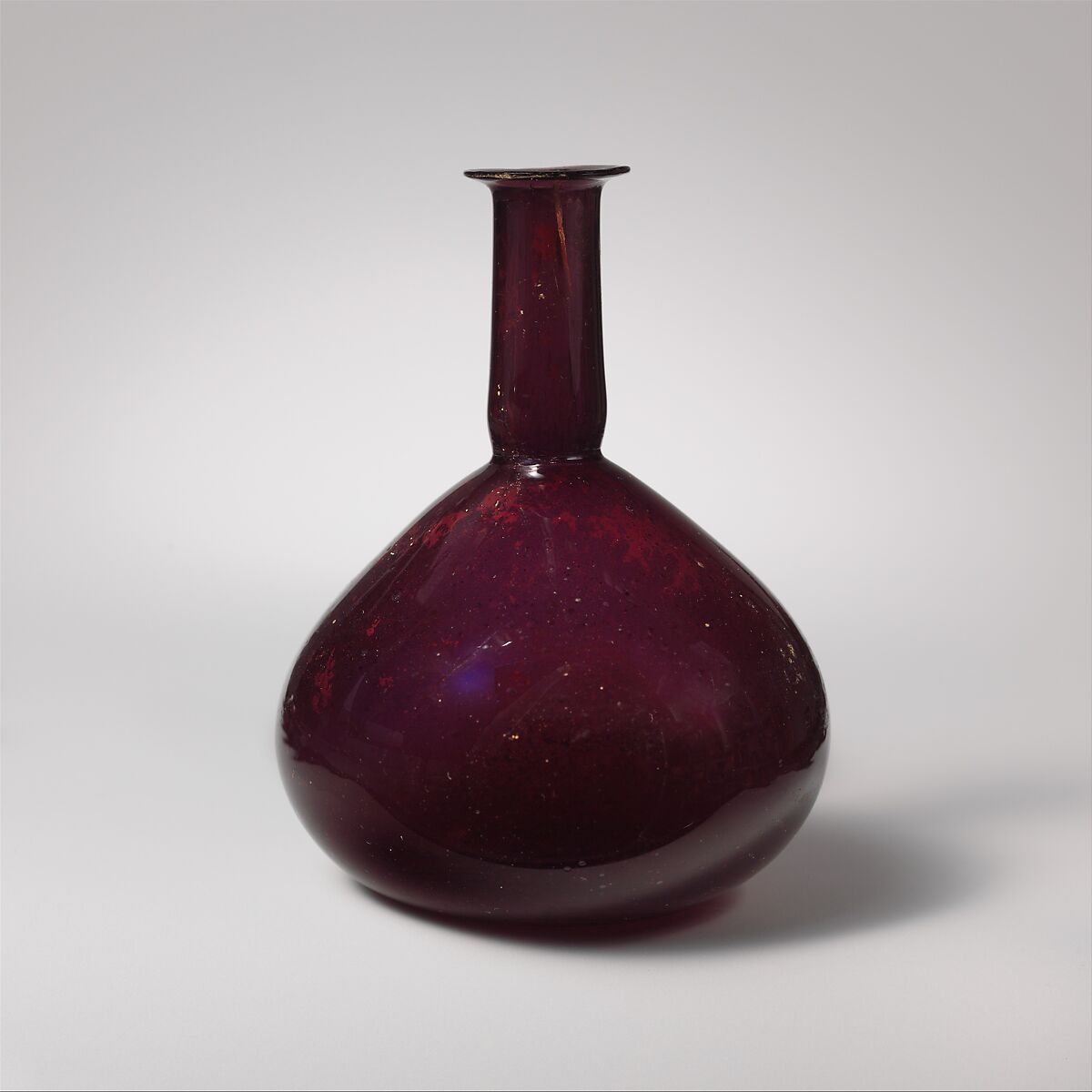 Glass perfume bottle, Glass, Roman 