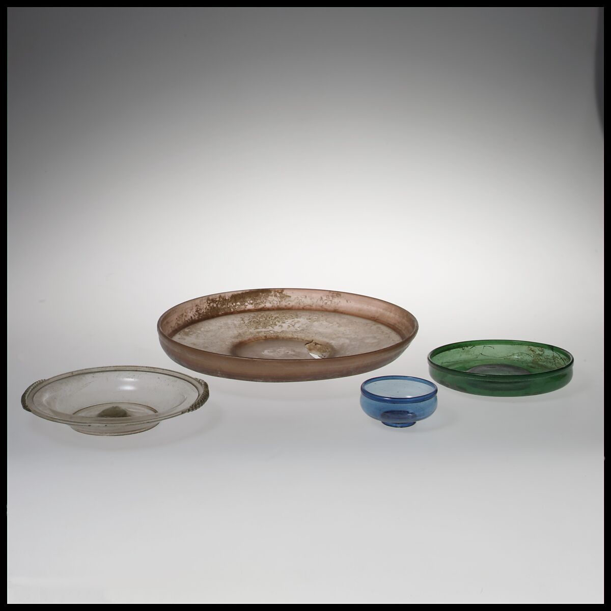 Glass bowl, Glass, Roman