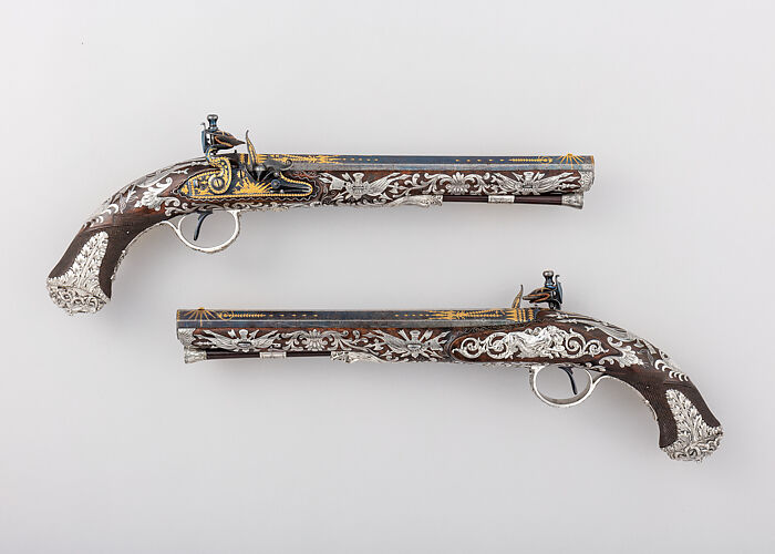 Pair of Flintlock Pistols