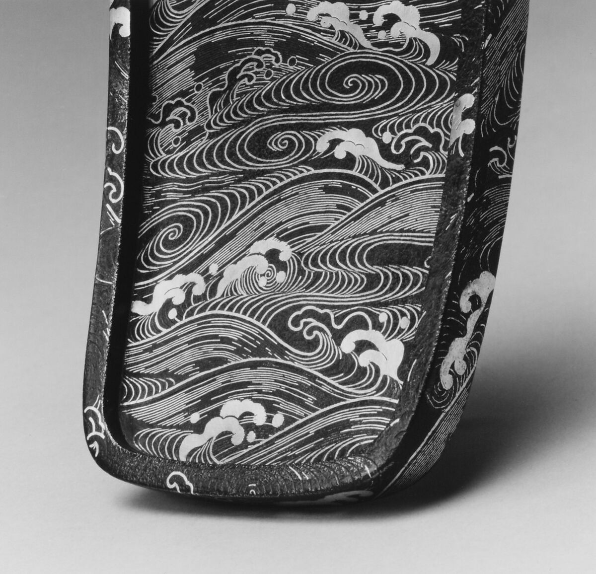 Stirrups (<i>Abumi</i>), Ujiyoshi (Japanese, active 18th century), Iron, silver, Japanese