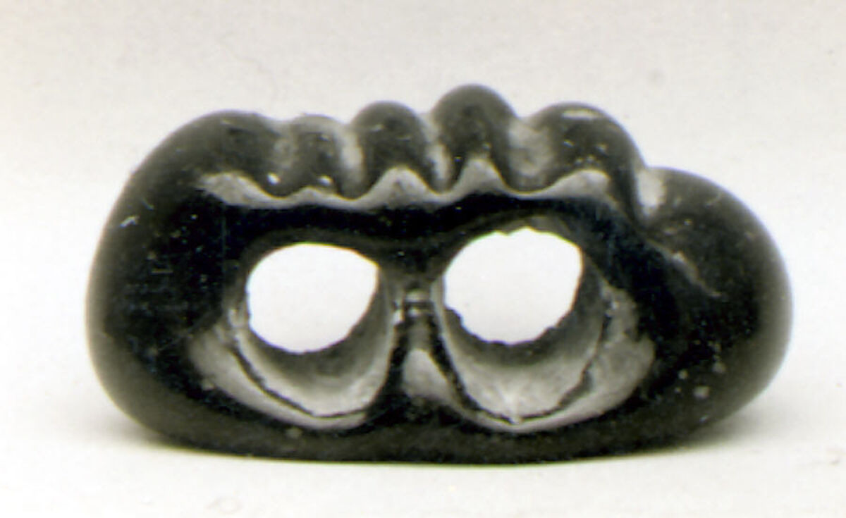 Glass spacer bead, Glass, Roman