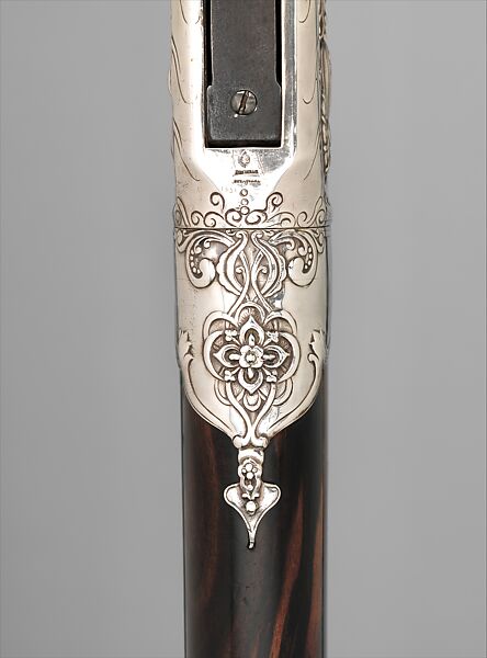 Winchester Model 1894 Takedown Lever Action Rifle, Winchester Repeating Arms Company (American, New Haven, Connecticut, founded 1866), Steel, wood (Makassar ebony), silver, American, New Haven, Connecticut and New York
