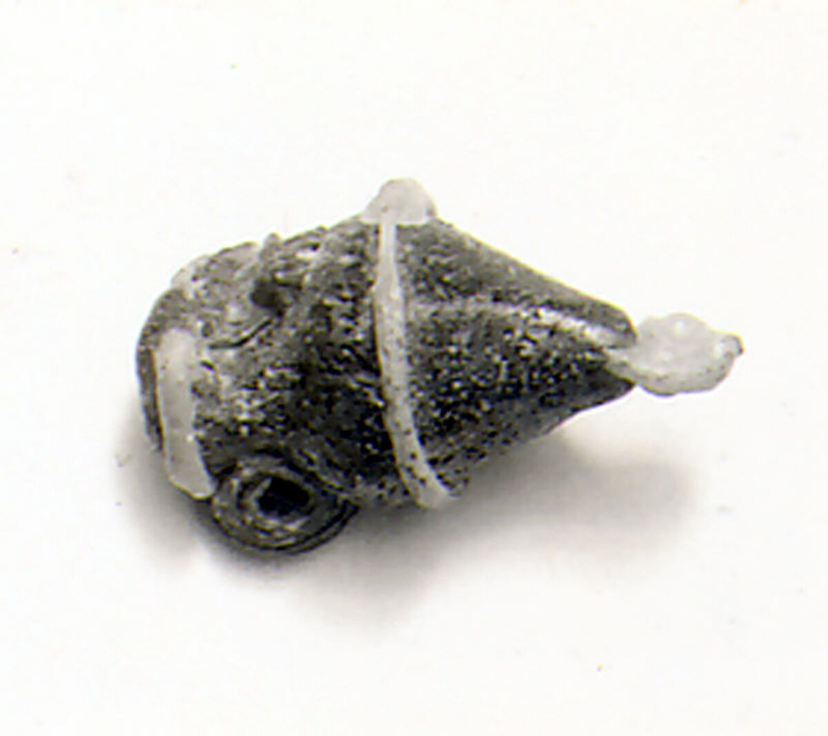 Glass pendant in the form of an amphora, Glass, Phoenician?