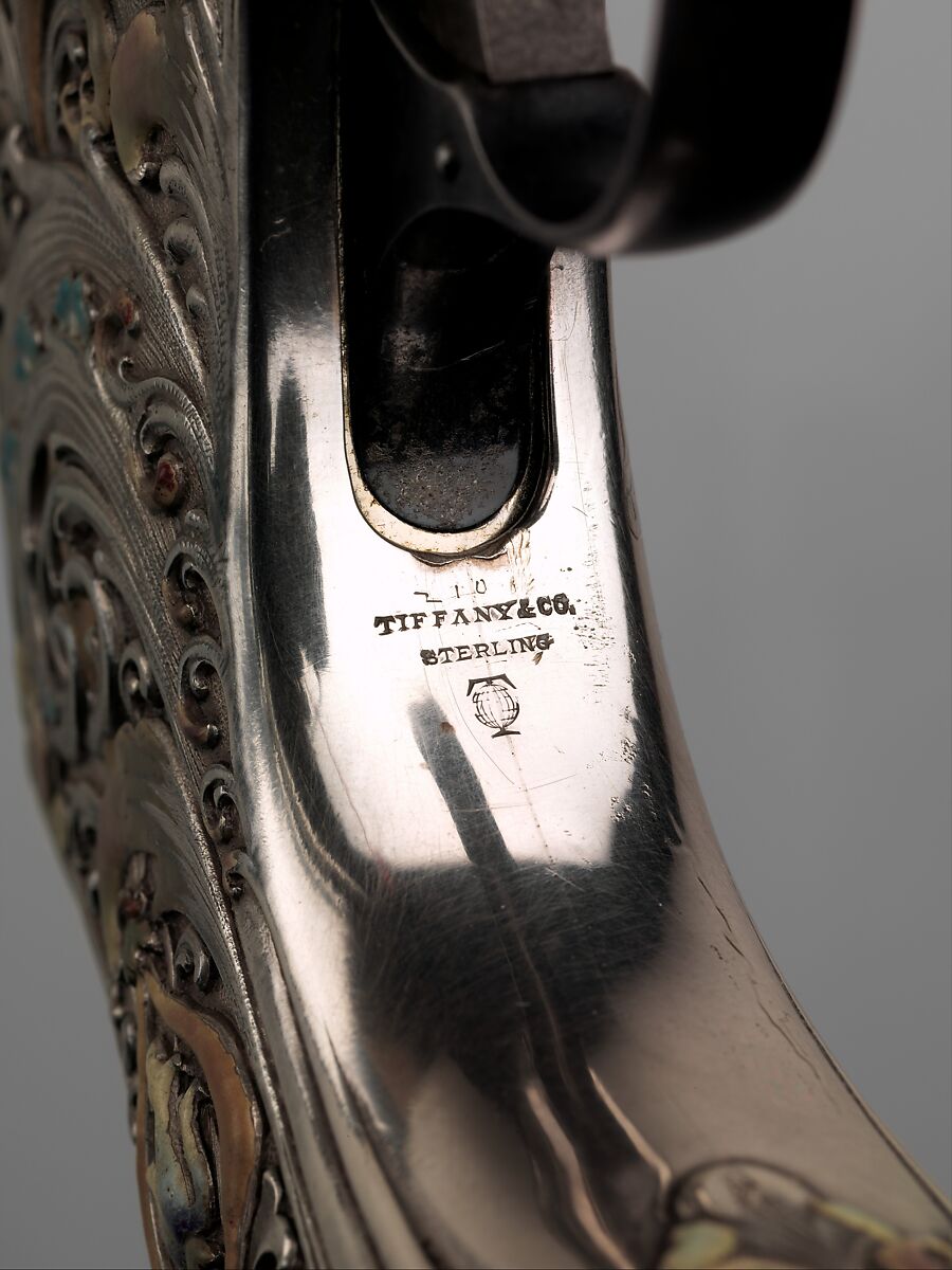 Smith and Wesson .38 Caliber Safety Third Model Double-Action Revolver, serial no. 83097, with Case, Smith &amp; Wesson (American, established 1852), Steel, silver, enamel, nickel, wood, leather, copper alloy, gold, American, Springfield, Massachusetts and New York