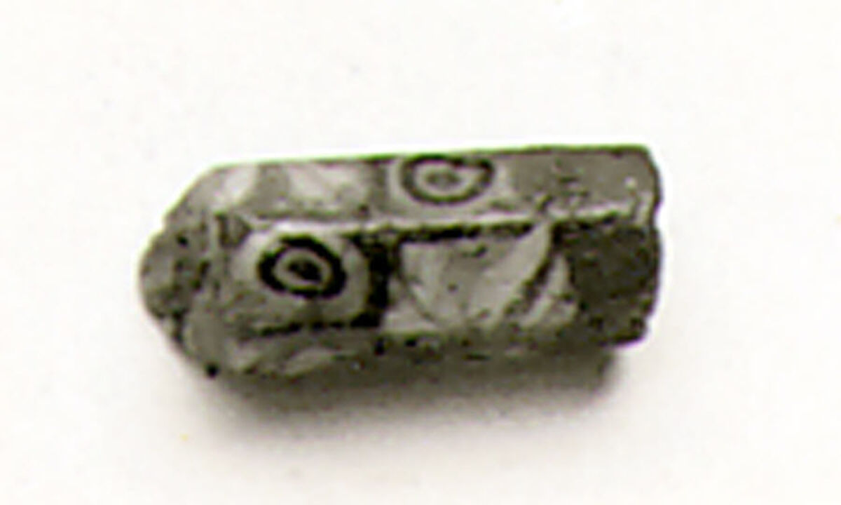 Glass mosaic bead, Glass, Roman, Egyptian