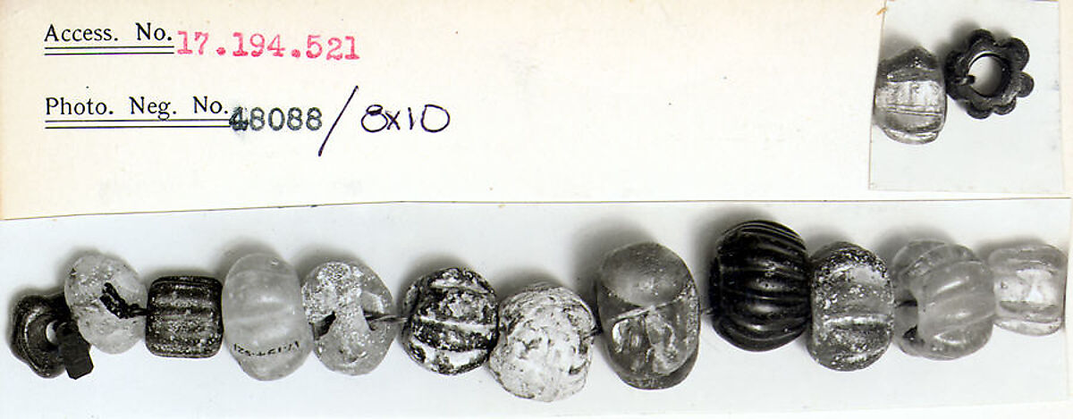 Beads, 14, Glass, Roman