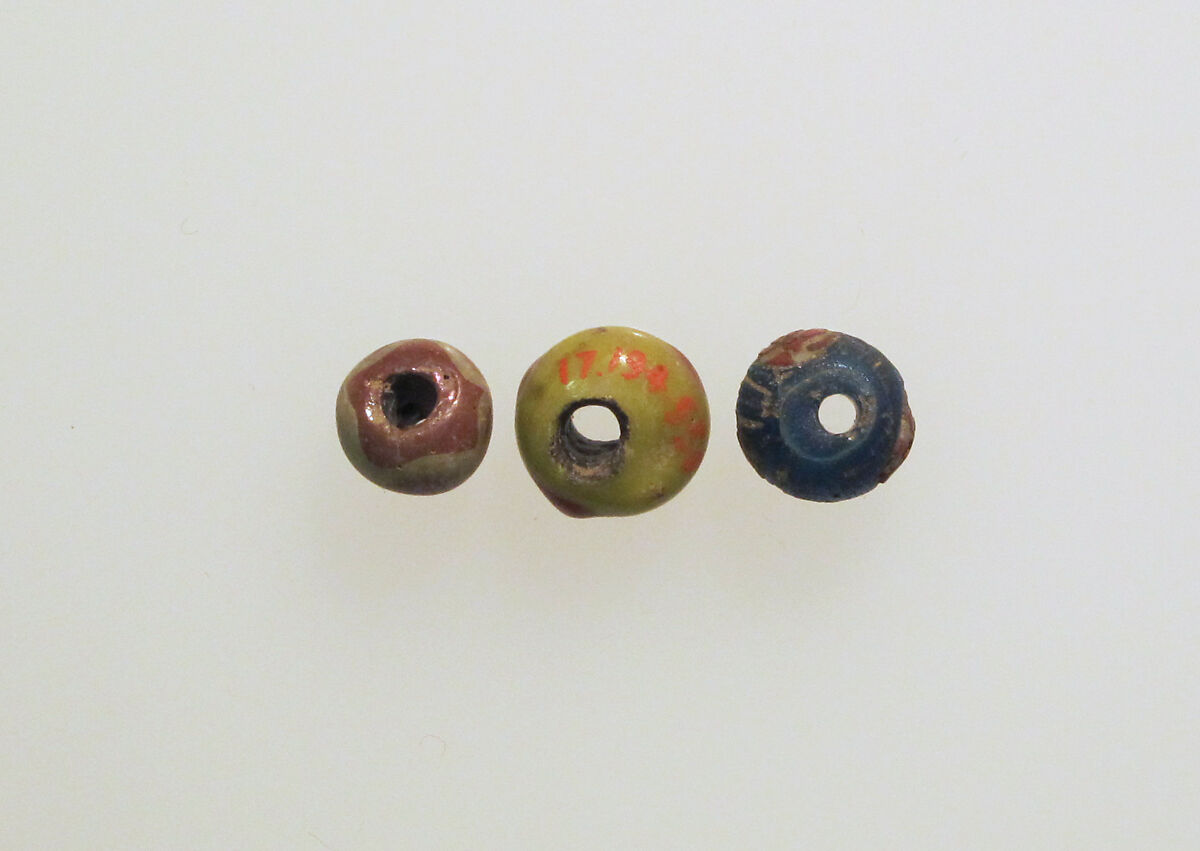 Beads, 3, Glass, Roman 