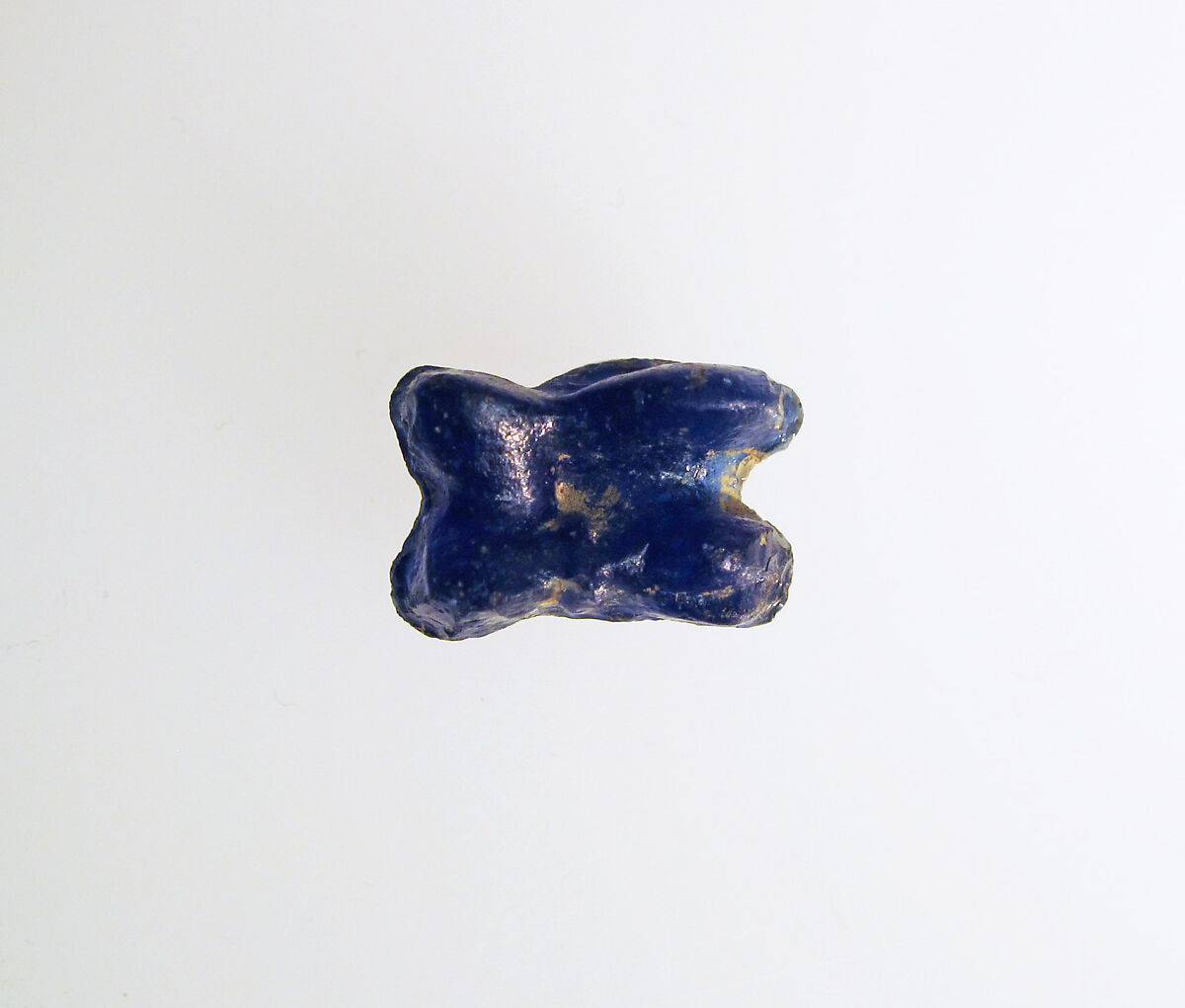 Glass astragal (knucklebone), Glass, Greek 