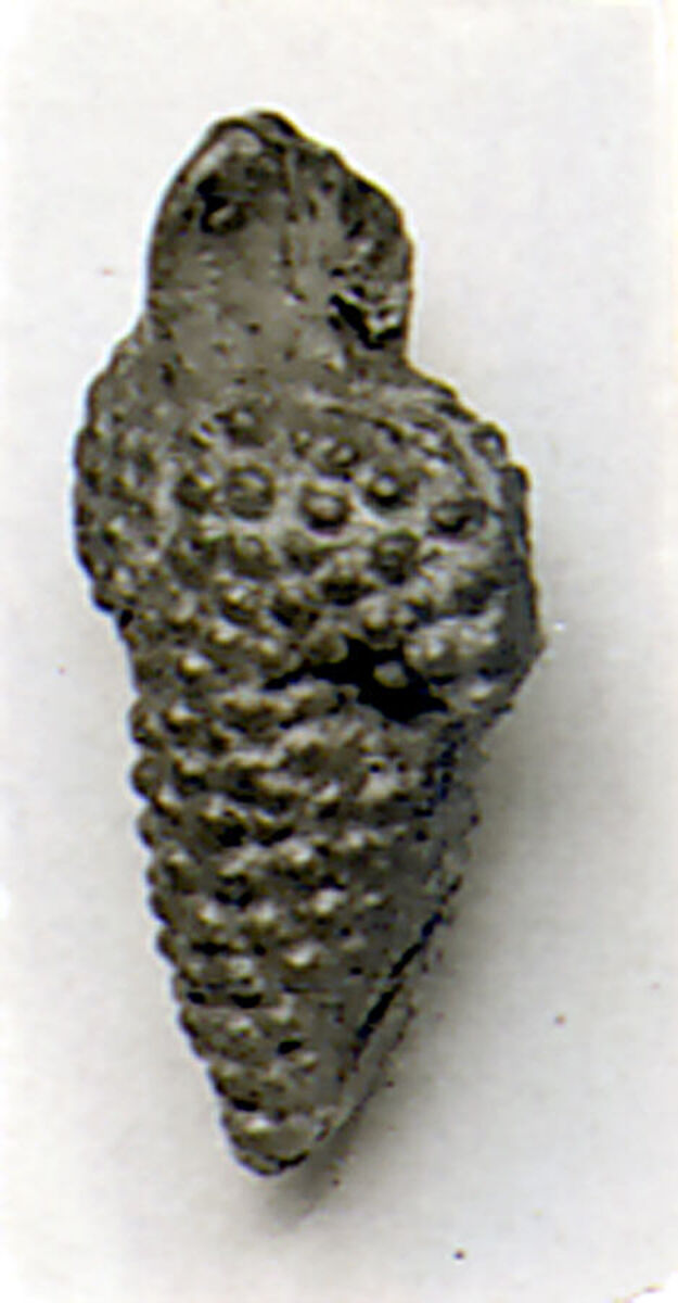 Glass pendant in the form of a bunch of grapes, Glass, Greek, Eastern Mediterranean