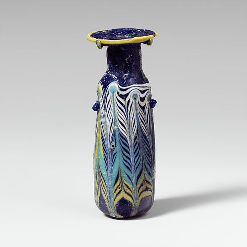 Glass alabastron (perfume bottle)