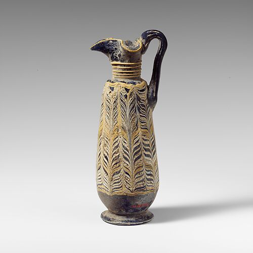 Glass oinochoe (perfume jug)