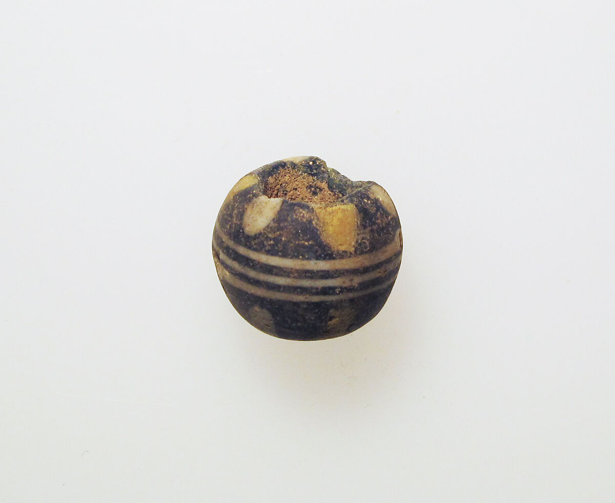 Glass bead, Glass, Carthaginian 