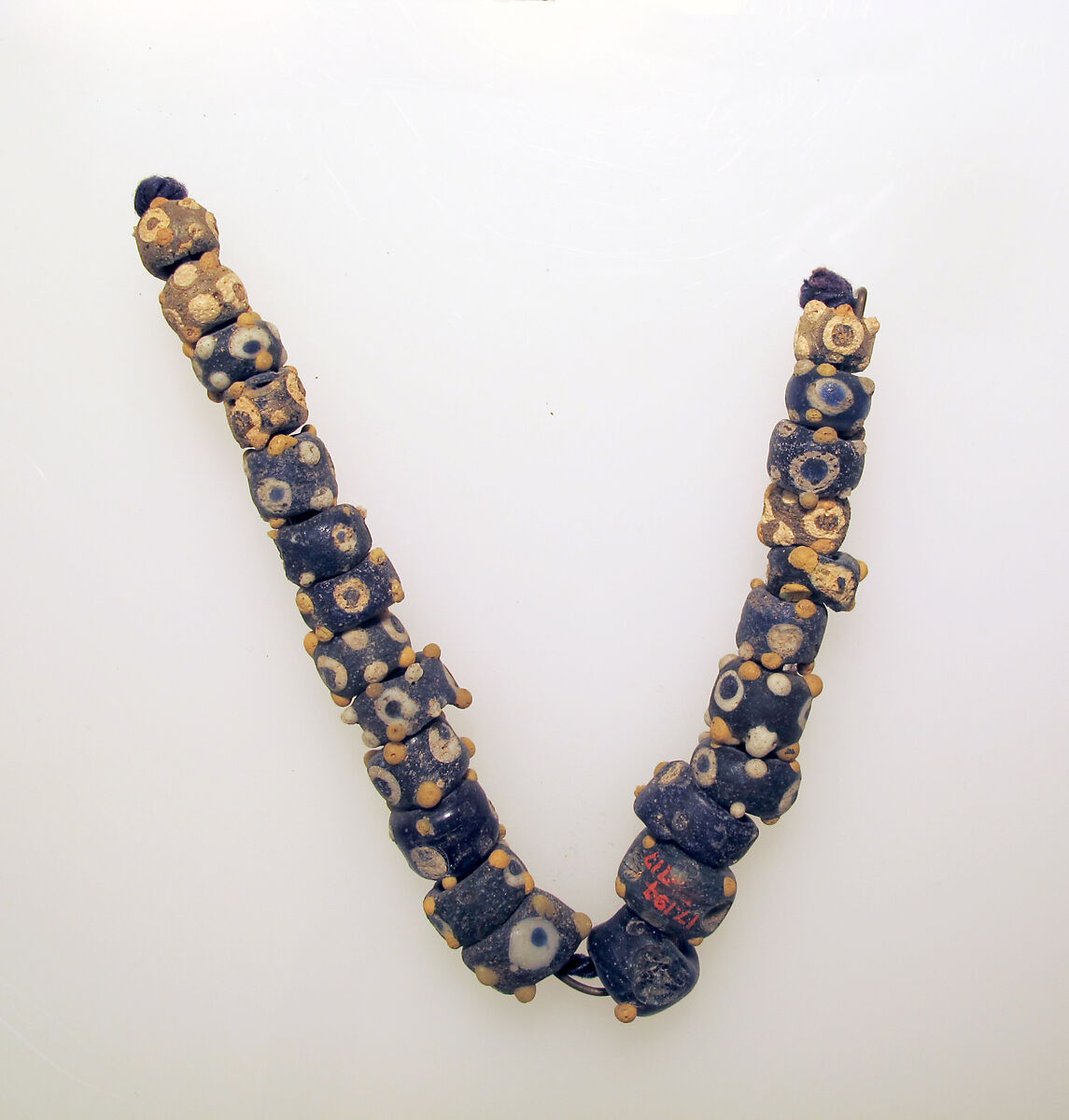 Glass eye beads, Glass, Phoenician or Carthaginian 