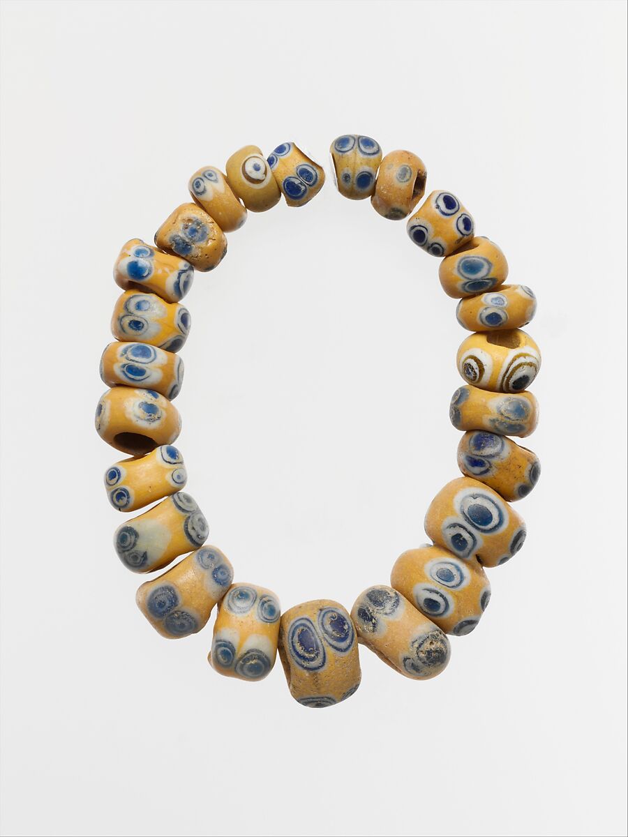 Glass eye beads, Glass, Greek, Eastern Mediterranean 