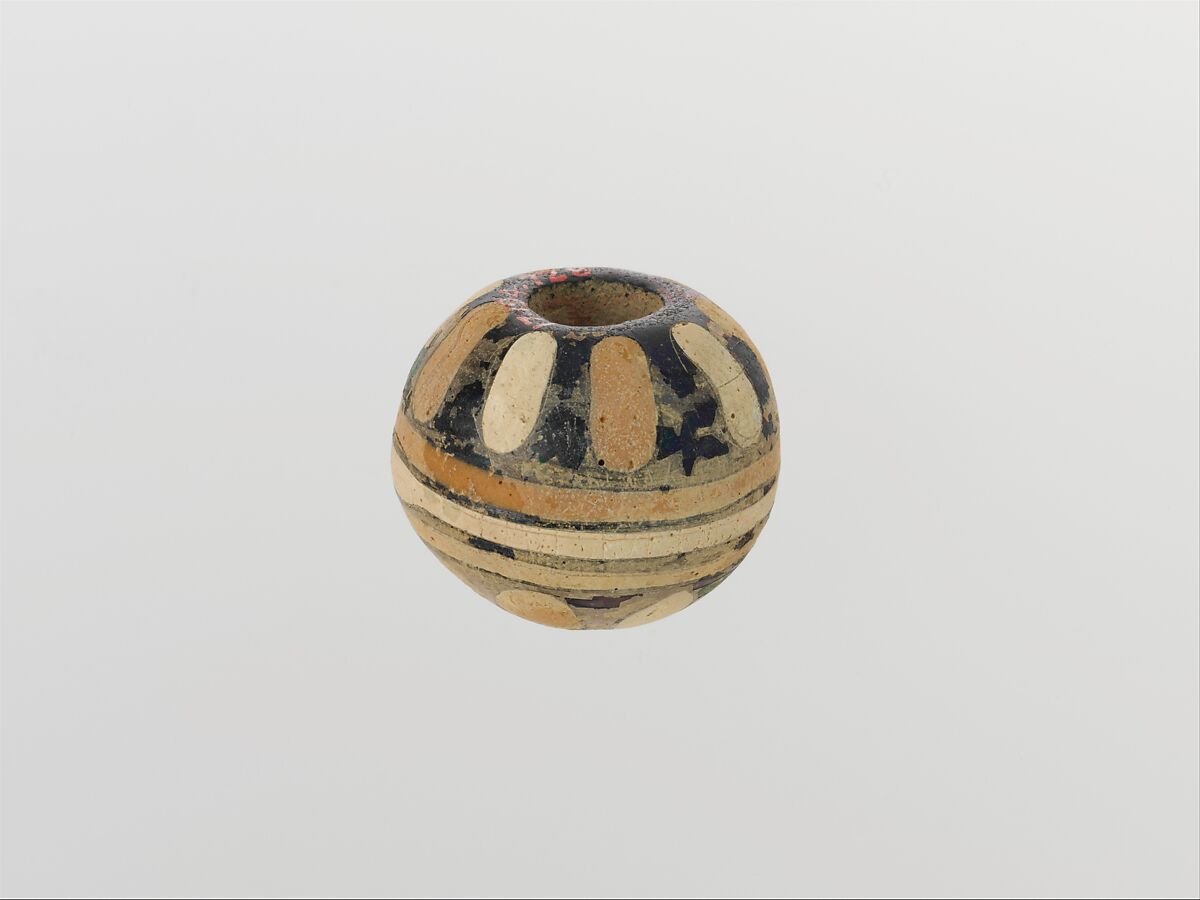 Glass bead, Glass, Carthaginian 