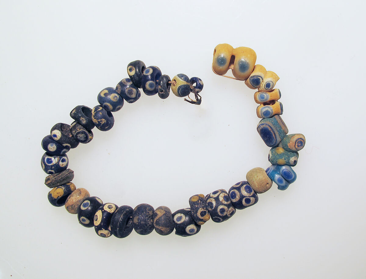 Glass eye beads, Glass, Greek, Eastern Mediterranean 