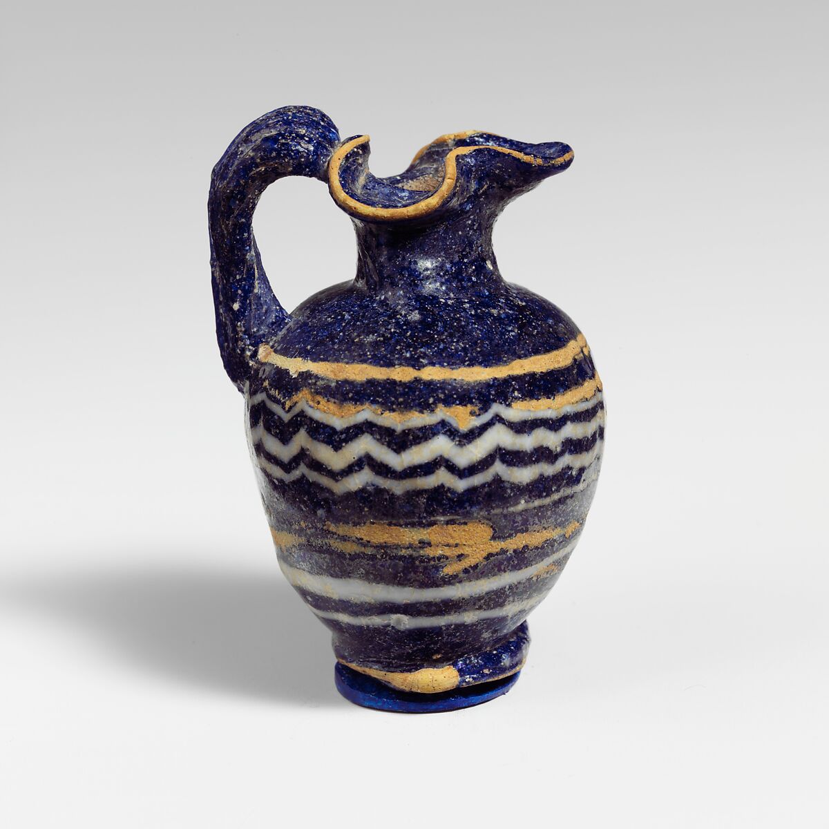 Glass oinochoe (perfume jug), Glass, Greek, Eastern Mediterranean 