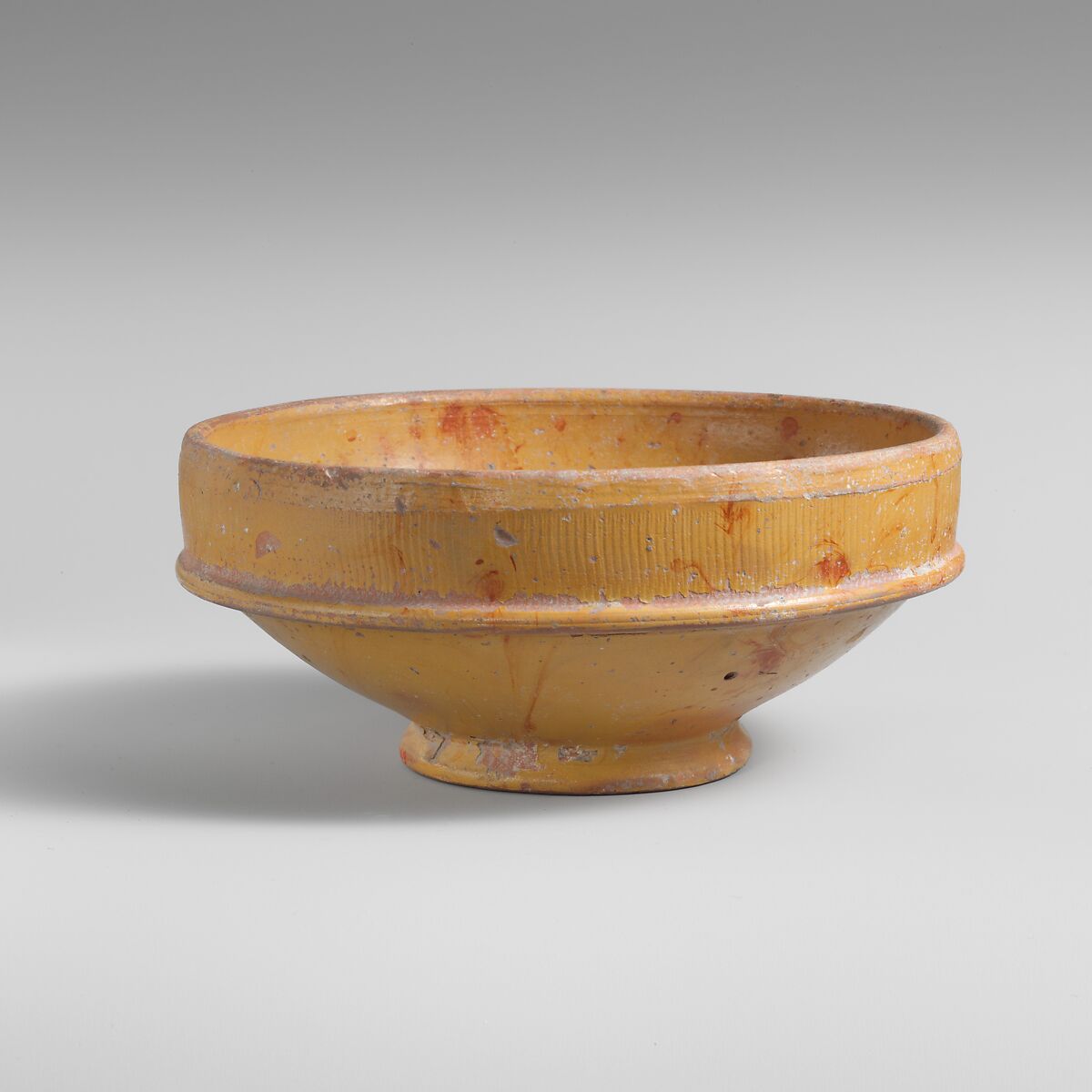 Terracotta bowl, Terracotta, Roman 