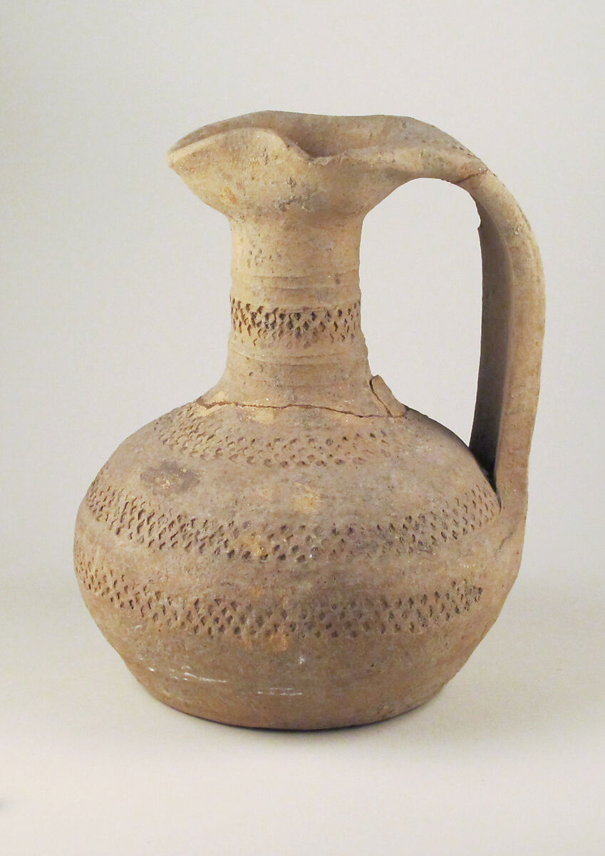 Jug, Terracotta, Roman 