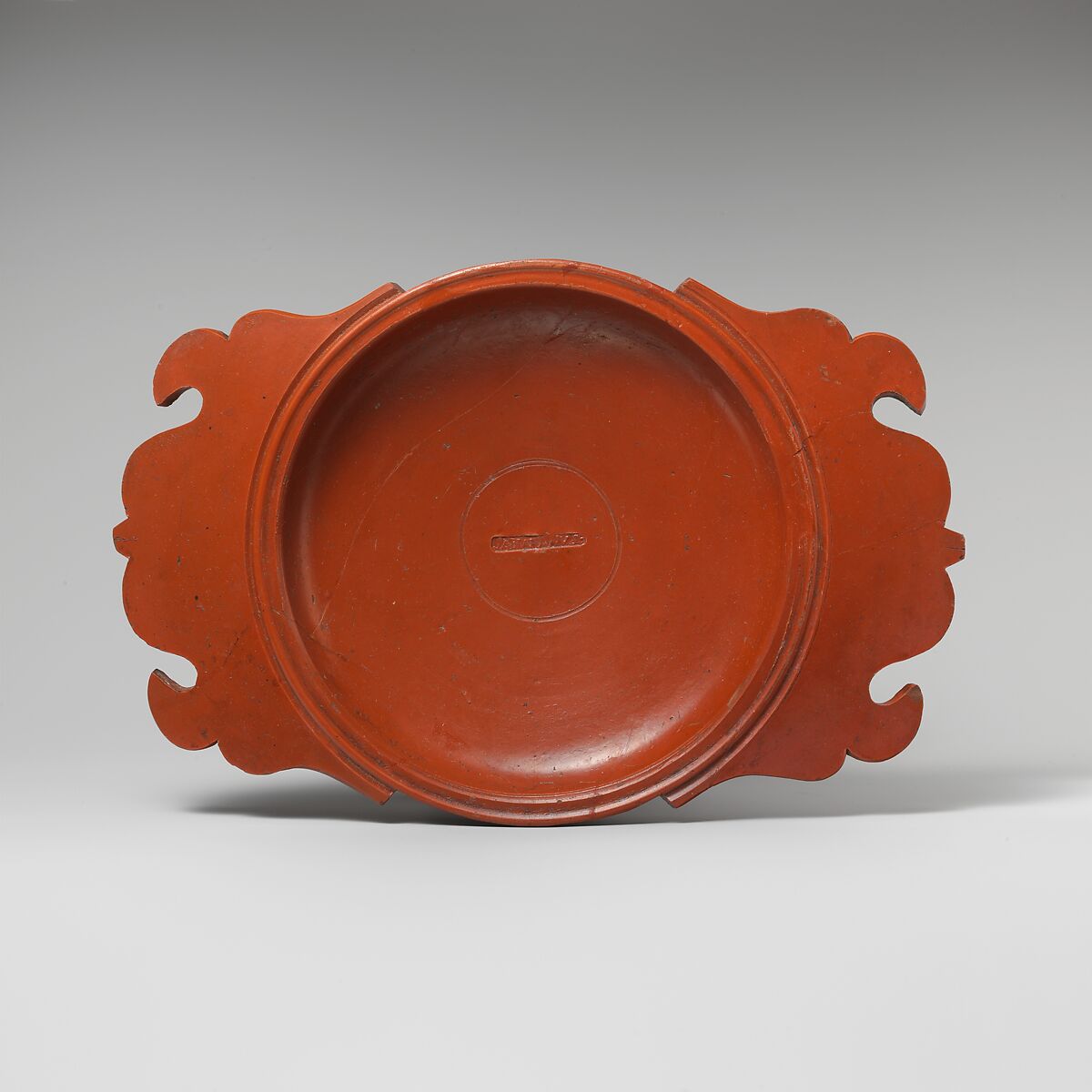 Terracotta plate, Terracotta, Roman
