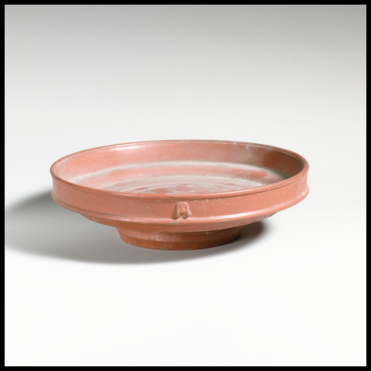 Terracotta plate, Terracotta, Roman