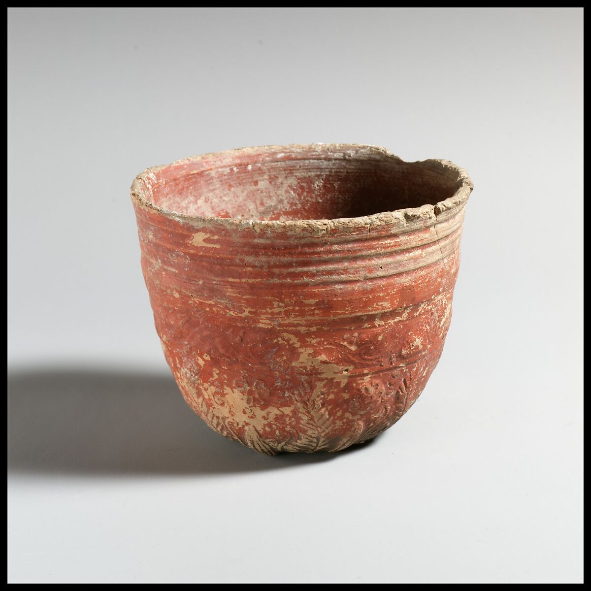 Terracotta Megarian bowl, Terracotta, Greek, Pergamene