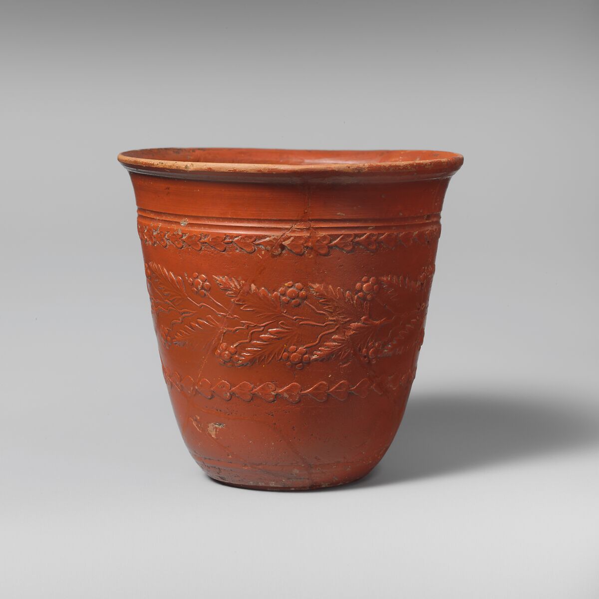 Terracotta cup, Terracotta, Roman 