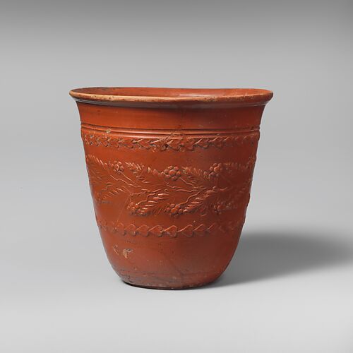 Terracotta cup