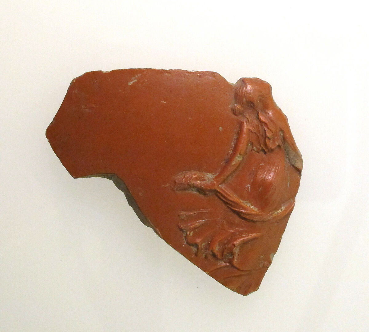 Arretine ware fragment, Terracotta, Roman 