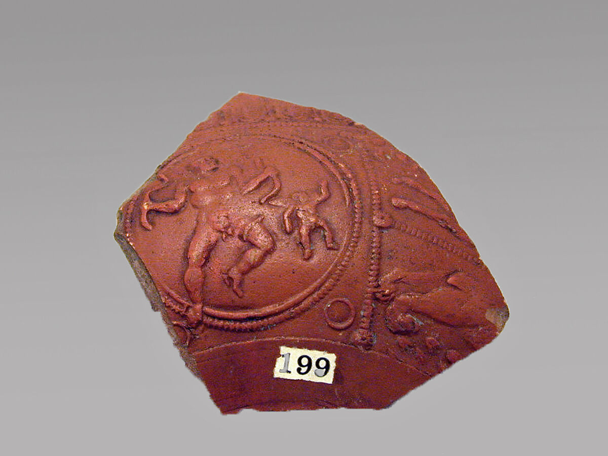 Vase Fragment, Terracottaworkshop, Roman, Gaul 
