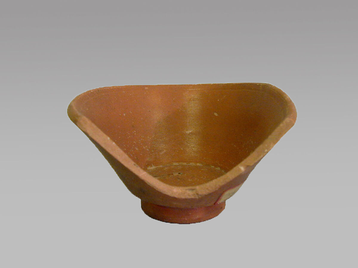 Vase fragment, Terracotta, Roman, Gaul 