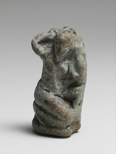Faience statuette of Aphrodite