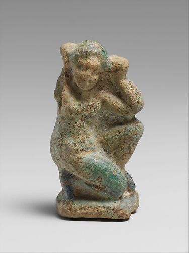 Faience statuette of Aphrodite
