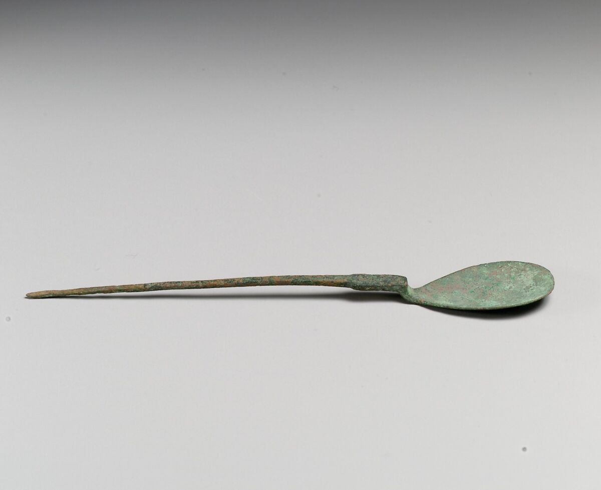 Spoons, 3, Bronze, Roman