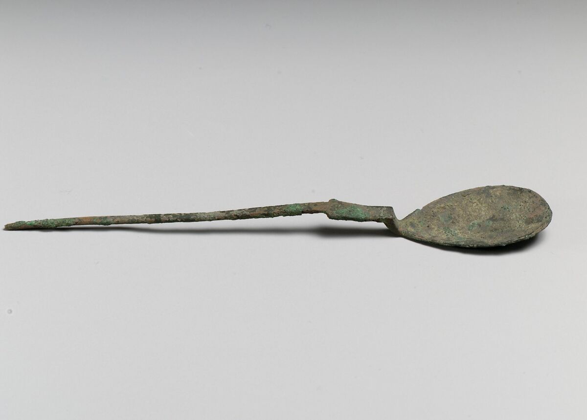 Spoons, 3, Bronze, Roman