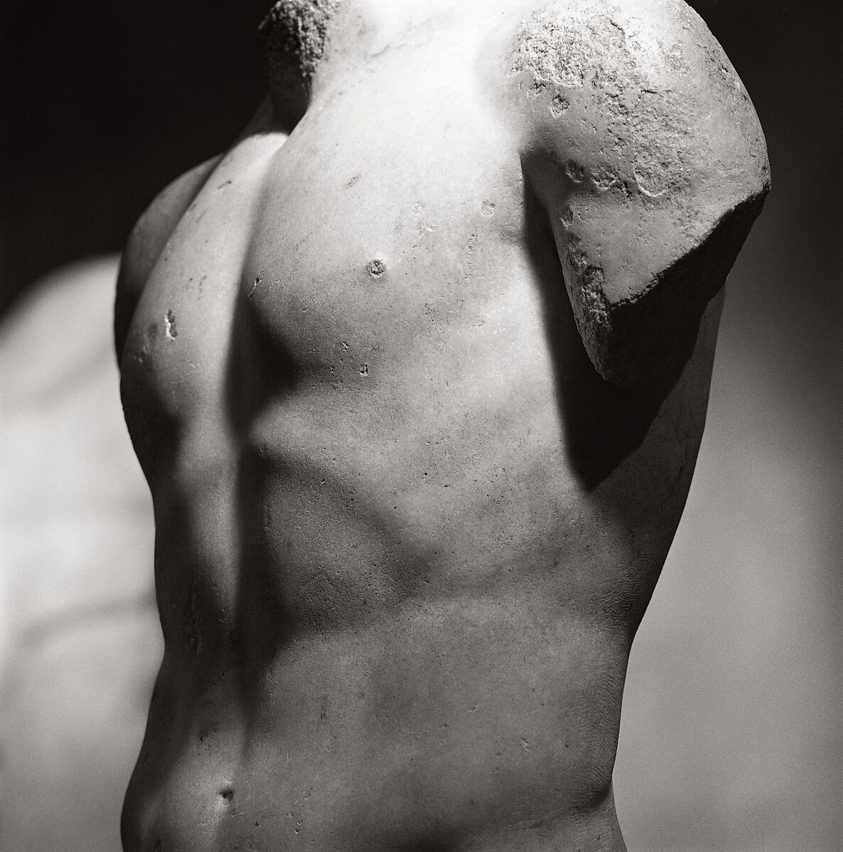 Marble torso of a youth, Marble, Roman