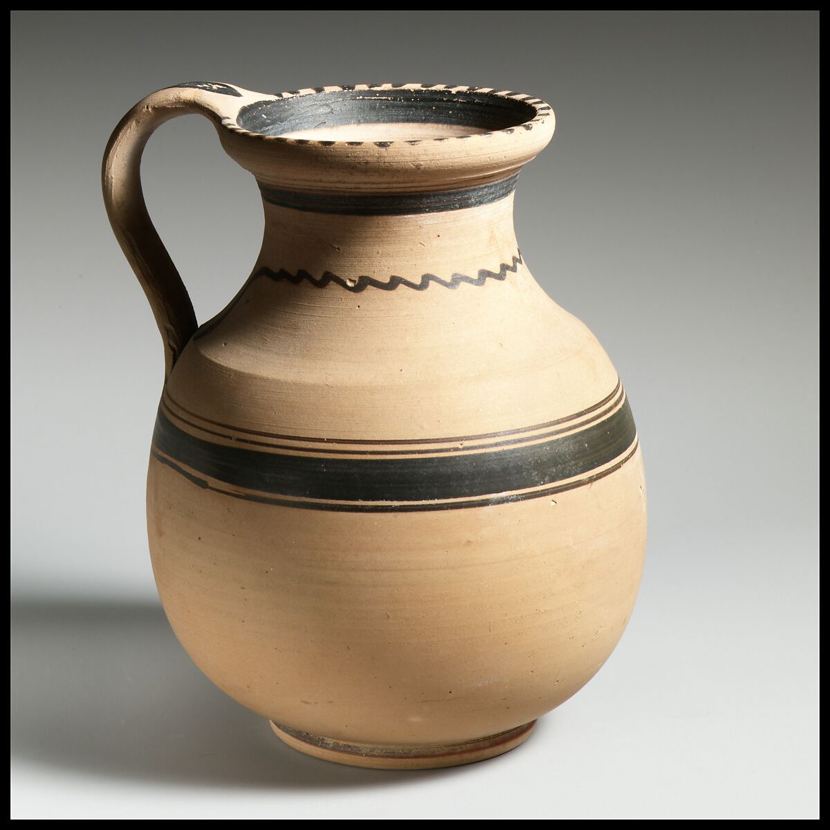 Jug, Terracotta, East Greek 