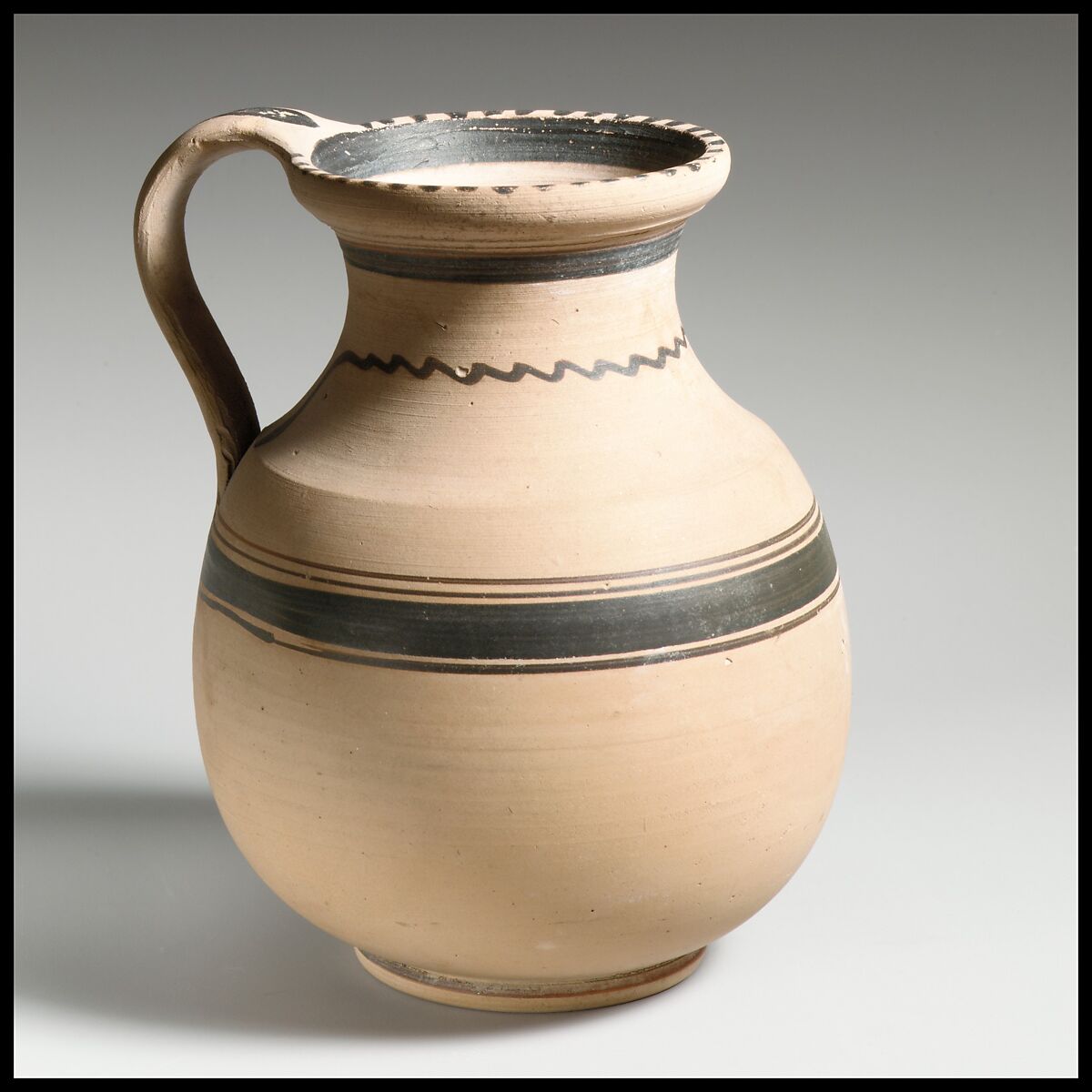 Jug, Terracotta, East Greek