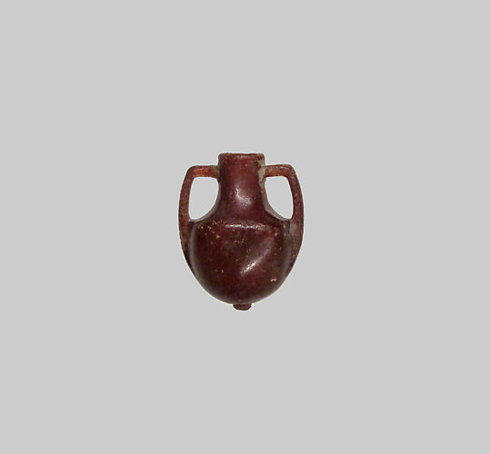 Miniature amber amphora (jar)