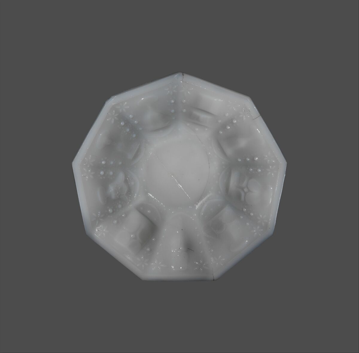 Sugar bowl, C. Ihmsen Company, Pressed glass, American