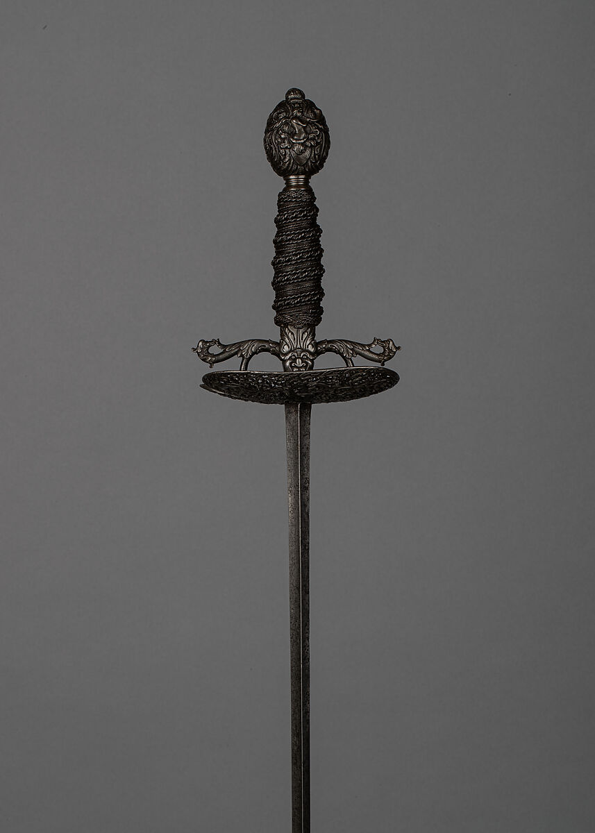 Rapier, Steel, wood, Italian, Brescia